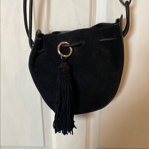 Black Tassel Crossbody Bag